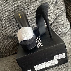 Brand New In box platform heel sandals